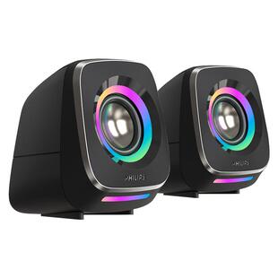 飞利浦SPA710电脑音响HIFI电竞游戏音箱台式无线蓝牙多媒体小喇叭