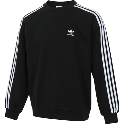 滔搏adidas阿迪三叶草男子OVERSIZE针织宽松圆领运动套衫JN9786