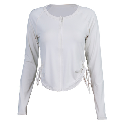 DCW修身显瘦瑜伽上衣女长袖