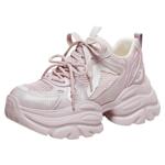 TATA他她女鞋夏季新款网面运动鞋炸街厚底百搭透气老爹鞋CY216BM6