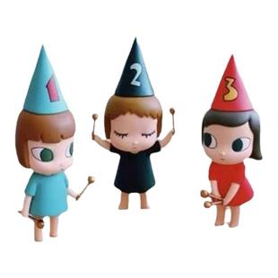 现奈良美智公仔潮玩盲盒手办摆件小鼓手敲鼓123玩具节日礼物可爱