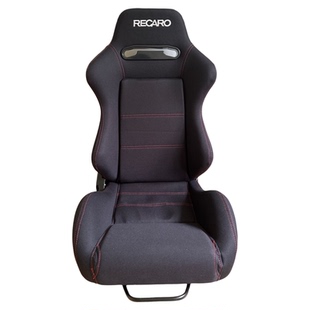 现货Recaro SR3赛车座椅 通用加固双调节改装汽车菠萝布赛车座椅