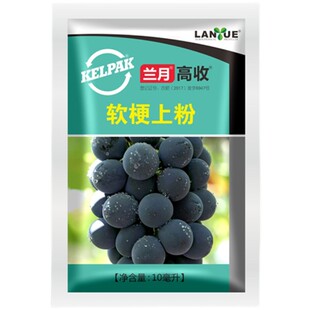 兰月高收夏黑巨峰葡萄生根壮苗软梗上粉增加糖分调节着色作物叶面