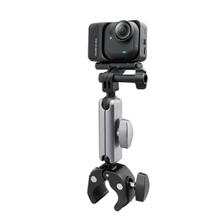 适用于影石GoUltra骑行支架insta360 X5 X4Air灵眸运动相机自行车摩托车夹户外拓展摄影相机金属大力夹配件