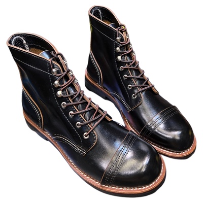 高级感英伦风厚底马丁短靴男款