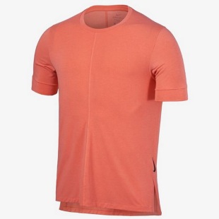 【嗜鞋如命】NIKE YOGA男子高弹速干运动短袖 BV4035-010-814-455
