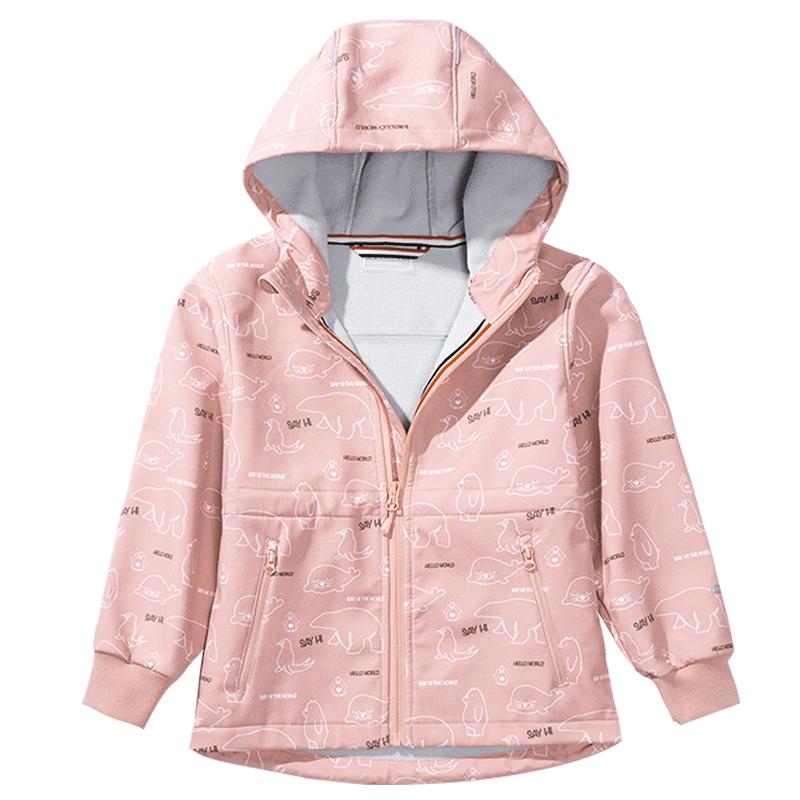 伯希和儿童款软壳冲锋衣运动外套