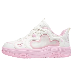 【商场同款】特步童鞋冬季新款中大童板鞋儿童运动鞋子女童休闲鞋