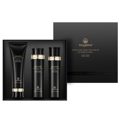 麦吉丽男士劲爽多效护肤套装 保湿补水控油洁肤