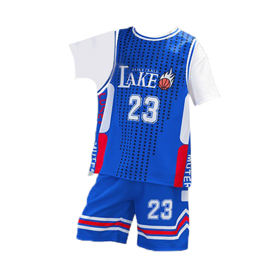 篮球服套装儿童专业训练詹姆斯球