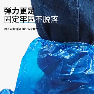 一次性鞋套防水防滑雨天加厚中筒塑料脚套室外防雨学生长筒靴套