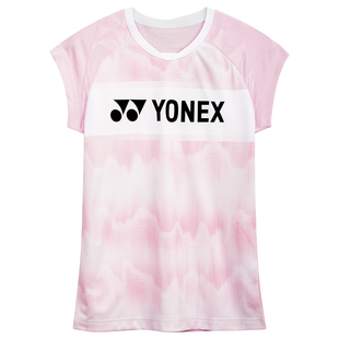 YONEX尤尼克斯羽毛球服女速干透气训练服运动上衣T恤比赛训练服yy
