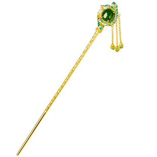 宫里上新玉簪步摇发簪新中式古风簪子旗袍盘发流苏生日礼物送女生