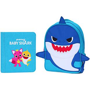 碰碰狐pinkfong联名款鲨鱼布书婴儿可啃咬撕撕书宝宝土豪书玩具书