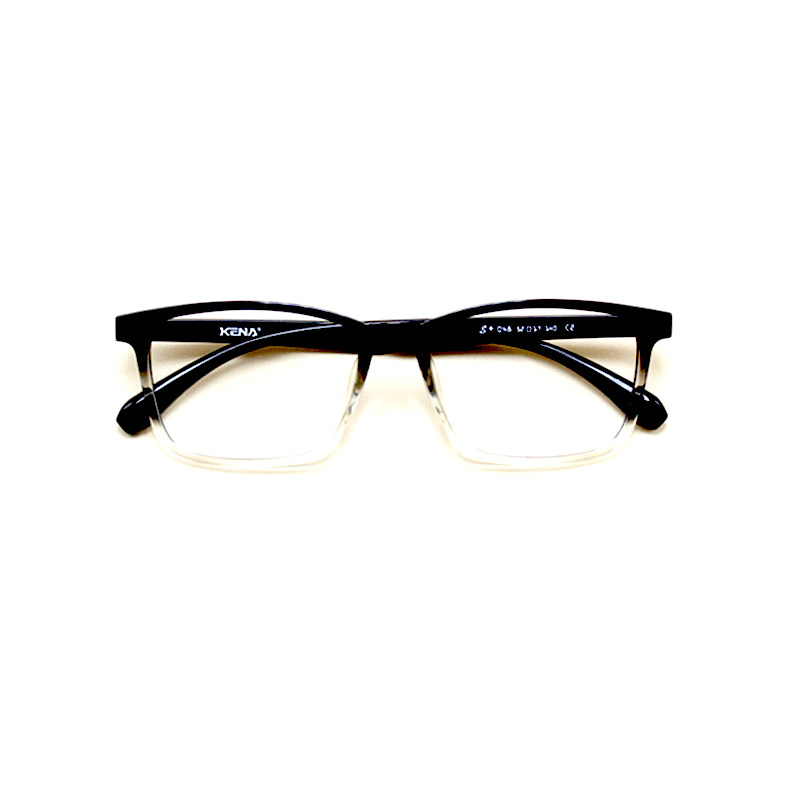 渐变眼镜框文艺复古超轻半透明黑色茶色防辐射蓝光配近视方框男女