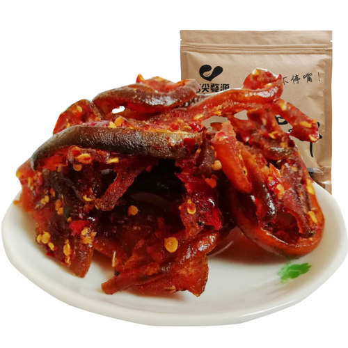 马家柚子皮江西上饶特产柚子皮干脯农家自制香辣味休闲小吃食品
