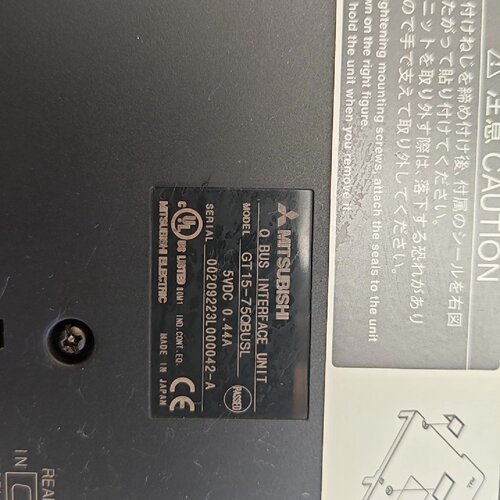 议价拆机三菱GT15-75QBUSL，功能包好，成色一般，实物拍