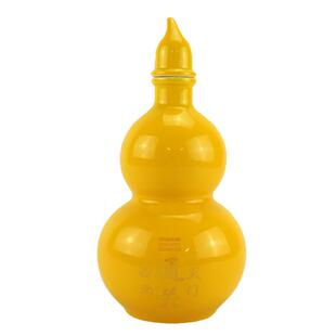 厨房在西北黄色陶瓷葫芦摆件火烧天门乾卦简约中式补角葫芦