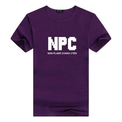 NPC道具合成游戏周边男T恤