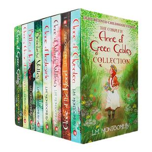 正版英文原版绿山墙的安妮全套8册Anne of Green Gables儿童青少年经典文学充满奇思妙想的成长故事黑布林六年级全英语清秀佳人