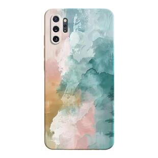 青山色适用三星note10十手机壳galaxynote10新款plus硅胶10+套samsungnote10加5G105G油画涂鸦艺术全包防摔n