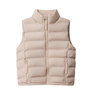 反季清仓排骨羽绒棉服马甲女秋冬轻薄内搭保暖坎肩背心时尚马夹潮