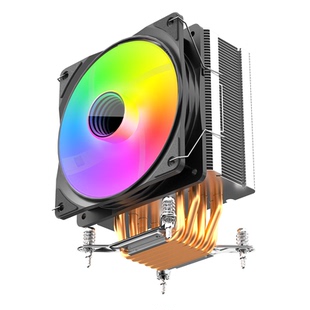 寒霜P6电脑主机散热CPU风扇六铜管塔式1155/1700AM5静音CPU散热器