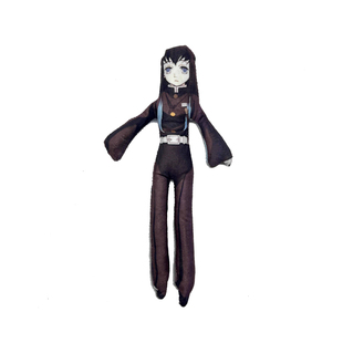 鬼灭之刃老鼠干玩偶炭治郎抽象富冈义勇时透无一郎蝴蝶忍铁丝骨架