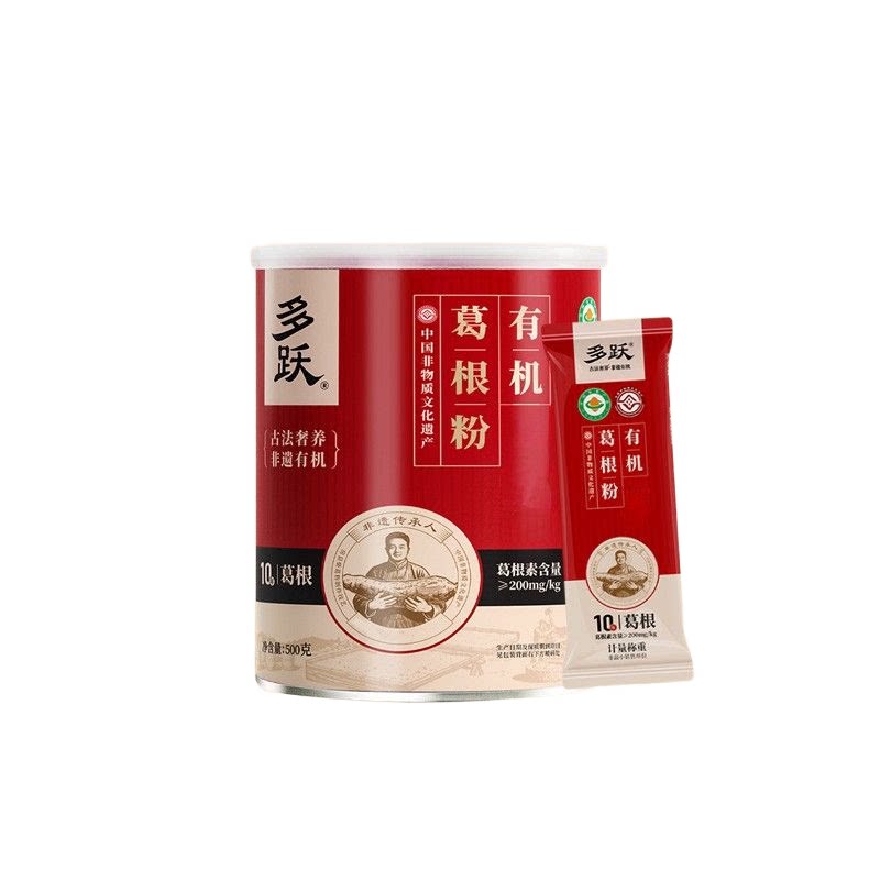 多跃有机野生葛根粉礼盒520送葛根粉