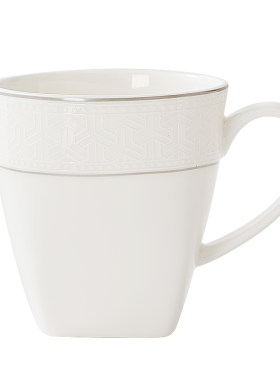 华光国瓷 骨瓷马克杯水杯泡茶杯新中式会客茶杯碟陶瓷杯喝水杯子