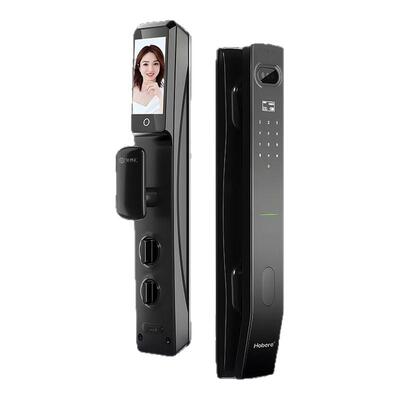 弘博汇F2人脸指纹对开智能锁