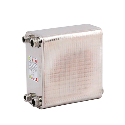 钎焊板式换热器过水热家用水暖暖气片地暖不锈钢钎焊热交换器洗澡