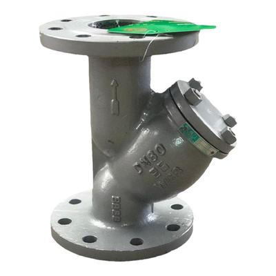 GL41H-16Cy型过滤器法兰铸钢蒸汽耐高温管道DN32 40 50 65 80 100