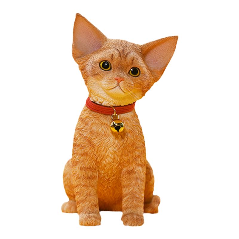 德文猫摆件猫咪手办仿真猫咪手办