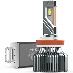 九加一汽车led大灯H7超亮强光9005ledH4改装9012大灯泡 蓝鹦max3