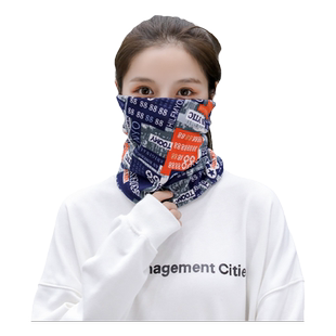 2026新款围脖女保暖脖套时尚冬季百变头巾户外骑行钓鱼面罩套头男