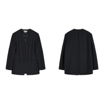 TOTEMECONCISEWHITE西服外套