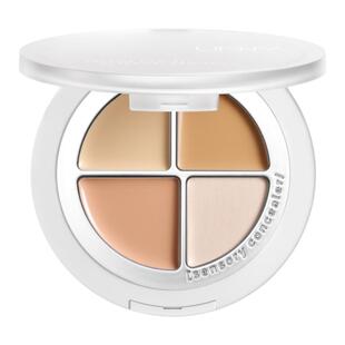 UNNY四色遮瑕盘三文鱼色遮暇膏提亮液笔黑眼圈遮盖斑点泪沟修容