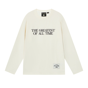 【拳王阿里联名】PALLADIUM帕拉丁日常休闲宽松男女款圆领长袖T恤