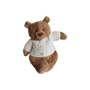 彩菲手作巴塞罗熊28cm36cm47cm56cm衣服圣诞开衫毛衣玩偶着替娃衣