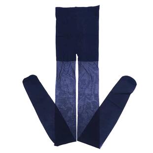 浪莎丝袜女彩色春夏超薄包芯丝绢感觉加裆连裤袜藏青/深蓝/宝蓝色