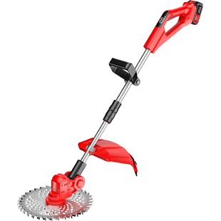 电动割草机家用小型除草机锂电充电式草坪修剪机大功率打草机神器