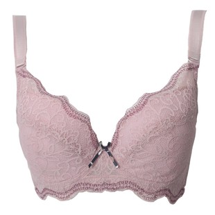 大胸 薄棉全罩杯薄款文胸 调整型蕾丝大码无海绵内衣女 阿裳W6360