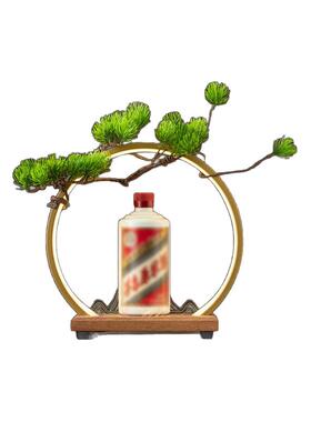 发光LED灯高端白酒展示台