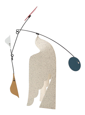 北欧抽象飞鸟平衡储物摆件