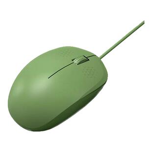 BOW 静音有线鼠标适用华为联想小米笔记本电脑办公无声无线便携