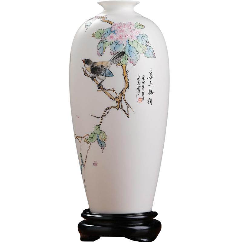 东方泥土《喜上眉梢》花瓶