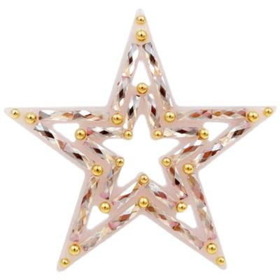 日韩法式赵丽颖圣诞新年夜星边夹