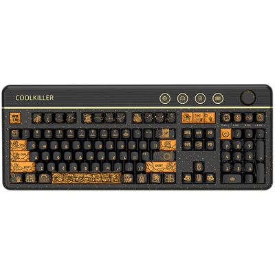 CK108三模磁轴机械键盘游戏电竞