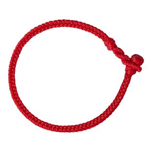 马年本命年红绳手链太岁手绳护身符马编织绳手环红色手绳女男2026